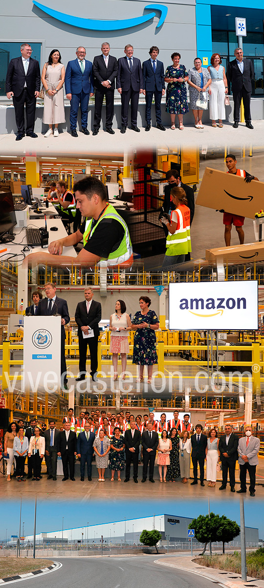 Amazon inaugura su centro logístico en Onda