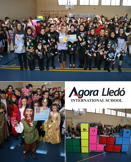 El carnaval inunda de colorido el colegio Lledó