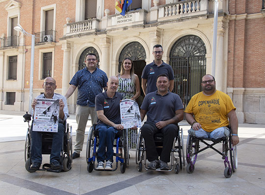 Tania Baños presenta  el II Trofeo Ciutat de Castelló de Baloncesto en Silla de Ruedas