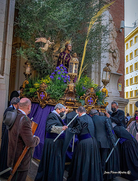 Peregrinación de las cofradías de Semana Santa de la Diócesis al Santo Sepulcro de la capilla de la Sangre de Castelló