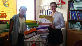 El colegio Lledó recoge libros para los más necesitados
