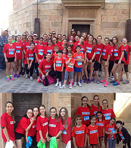 Alumnas y profesoras de Lledó IS participaron en la VIII Cursa de la Dona de Castellón