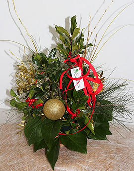 La magia de la Navidad con las flores y plantas de Los Claveles floristería