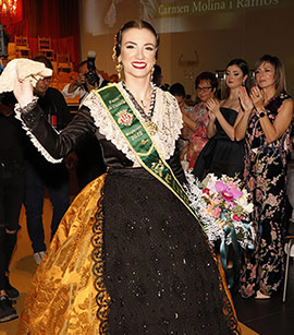 Galania a la reina Carmen Molina Ramos