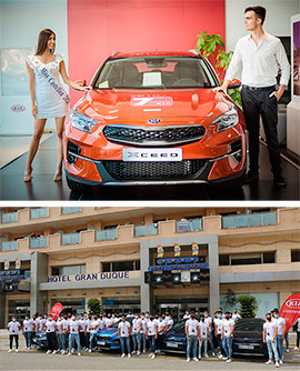 Kia Automoción Cano, patrocinador y coche oficial de los certámenes Miss World Spain y Mister International Spain