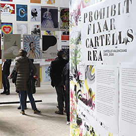 Inauguración de la exposición PROHIBIT FIXAR CARTELLS REA