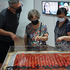 El proyecto AVAN participa durante el fin de semana en la Feria de Arte Contemporáneo de Castelló «Marte»