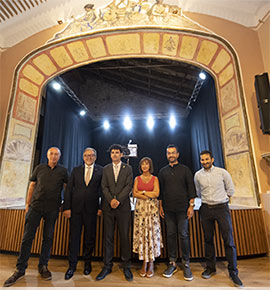 Inauguración de la reforma del antiguo Teatro Liceo del Palau Castell de Betxí
