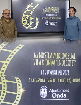Onda presenta la VI edición de la Muestra Audiovisual ´´En Xicotet´´ para impulsar el talento cinematográfico valenciano