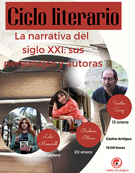 Nuevo ciclo de conferencias de literatura del siglo XXI en el Real Casino Antiguo de Castellón