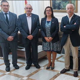 Subdelegación del Gobierno en Castellón cede equipos informáticos a Cáritas