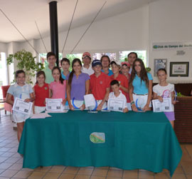 1er  trimestre  Circuito la Caixa 2012, Golf. Club de Campo Mediterráneo