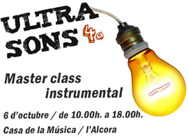 El viernes 5 de octubre comienza Ultrasons 2012, en L´Alcora (Castellón).